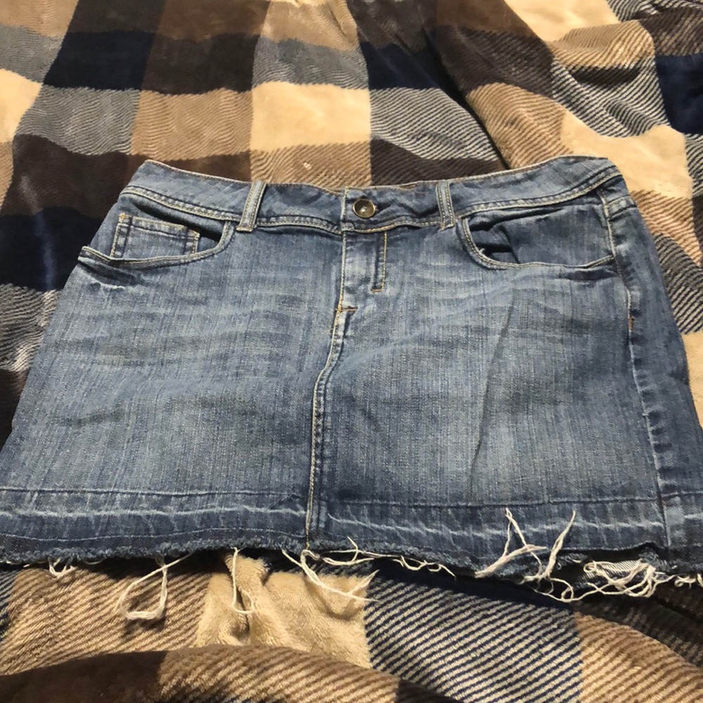 Jean skirt size 8